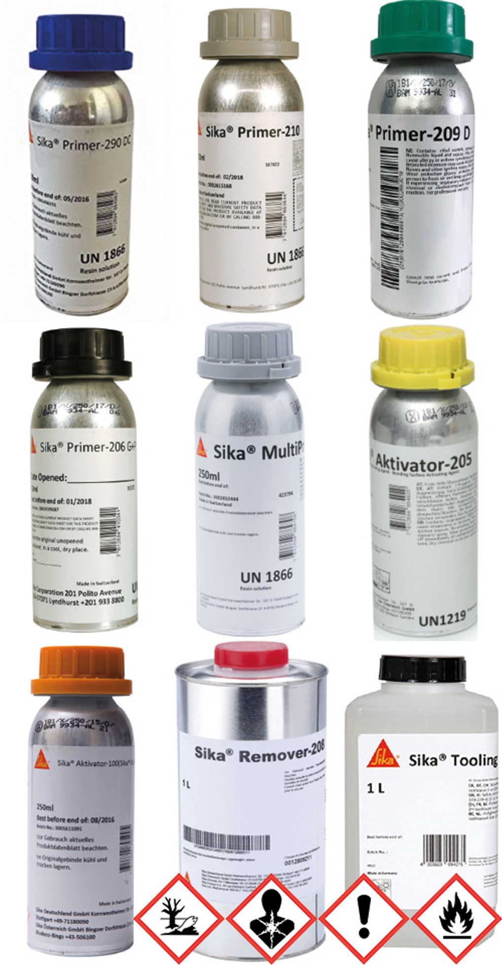 Primer, Cleaner, Remover