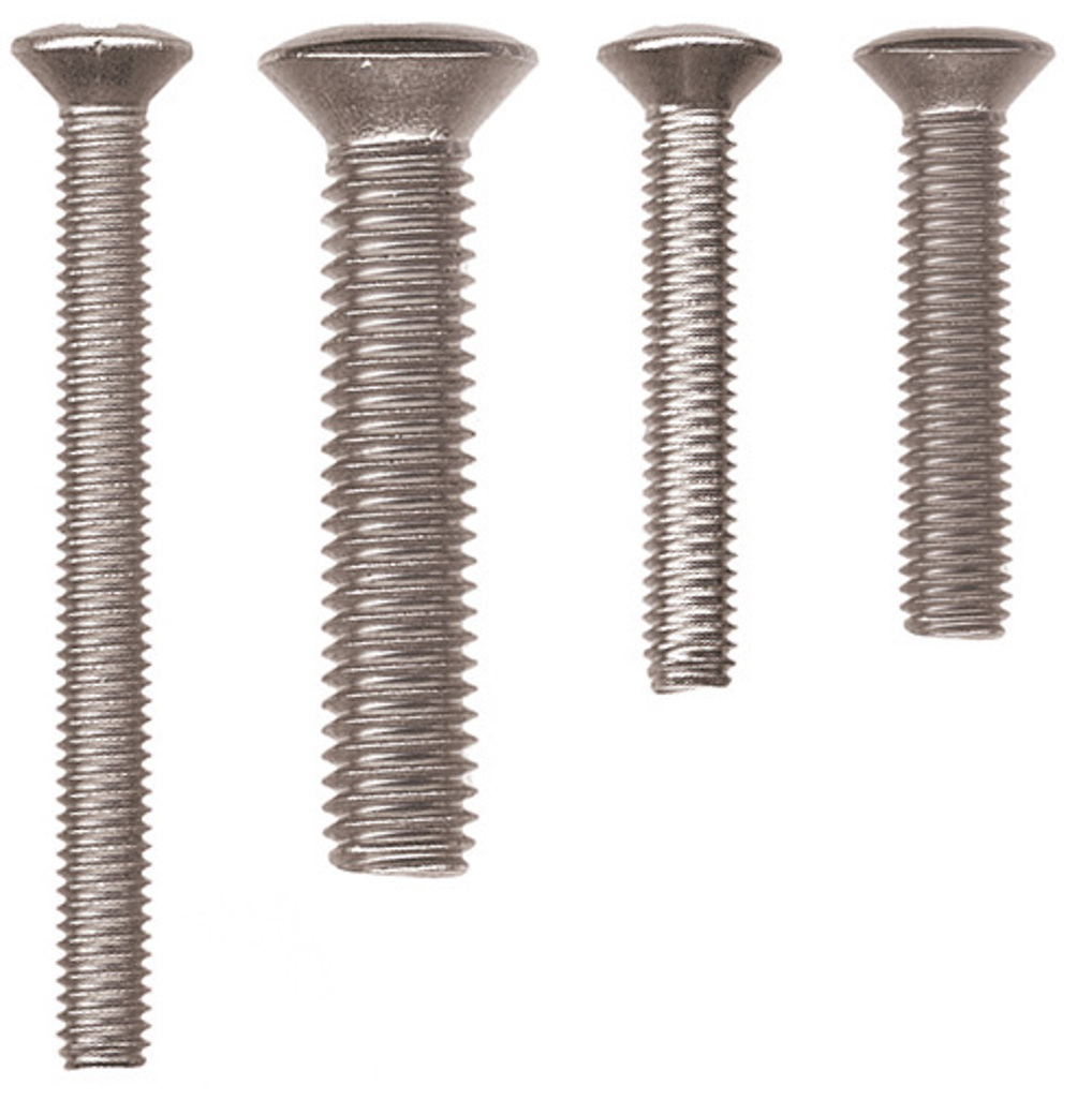 Niroschrauben Linsensenkkopf