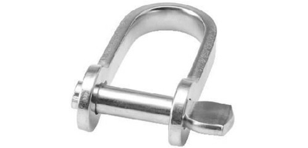 Niroflachstahlschlüsselschäkel