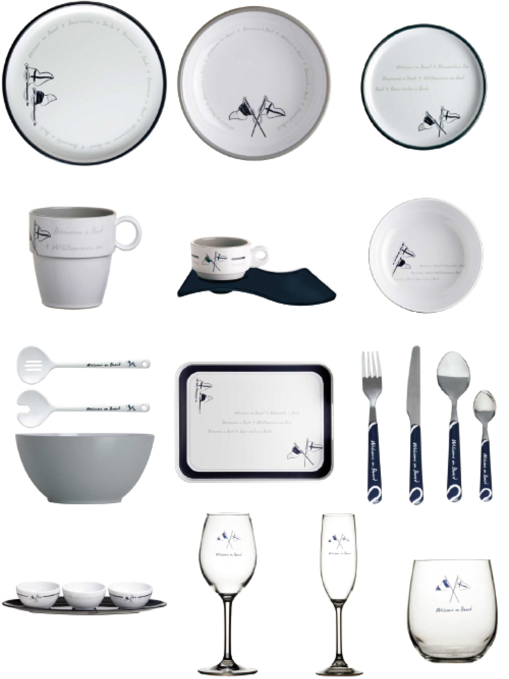 Bootsgeschirr Welcome on Board