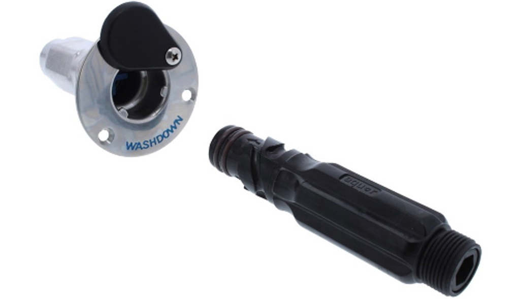 Washdown-Schnellkupplung