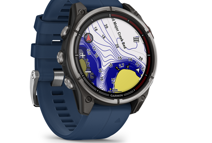 Garmin Quatix 8 Mit Marinekarten (C) Garmin Deutschland Gmbh