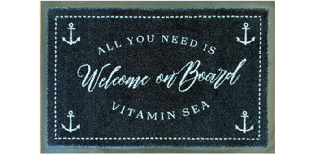 Fußmatte Vitamine Sea